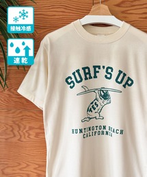 【WEB / FLAG SHOP限定】TES COOLDRY  COLLEGE T-SHIRT / 半袖Tシャツ