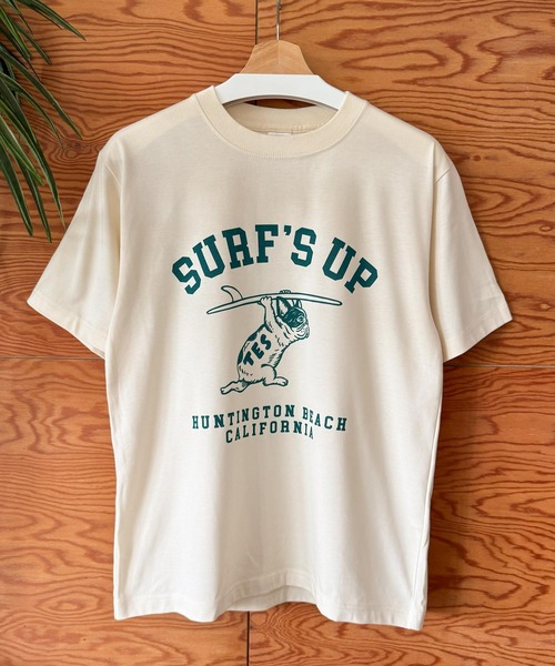 The Endless Summer(エンドレスサマー)の「【WEB / FLAG SHOP限定】TES COOLDRY COLLEGE T-SHIRT / 半袖Tシャツ(Tシャツ/カットソー・メンズ・ホワイト/ブラック/アイボリー/チャコール・MEDIUM/LARGE/X-LARGE/XX-LARGE)」の8枚目の写真
