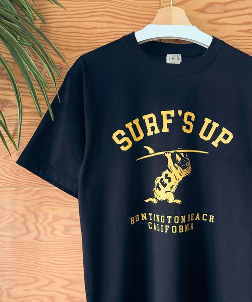 The Endless Summer(エンドレスサマー)の「【WEB / FLAG SHOP限定】TES COOLDRY COLLEGE T-SHIRT / 半袖Tシャツ(Tシャツ/カットソー・メンズ・ホワイト/ブラック/アイボリー/チャコール・MEDIUM/LARGE/X-LARGE/XX-LARGE)」の13枚目の写真