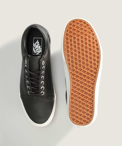 VANS(バンズ)の「オールドスクール ナッパ / Old Skool BLACK VN000D6WCJK1(スニーカー・メンズ・ブラック・4.5/5/5.5/6.5/7/8/8.5/9)」の3枚目の写真