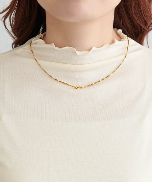 DISCOAT(ディスコート)の「【WEB限定】袖口シャーリングシアーメロートップス(Tシャツ/カットソー・レディース・グリーン系/アイボリー/ブラック/ブラウン・FREE)」の10枚目の写真