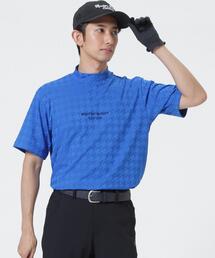 MASTER BUNNY EDITION（マスターバニーエディション）の「【MASTER BUNNY EDITION】千鳥凹凸ジャガード半袖ハイネックカットソー（Tシャツ/カットソー）」