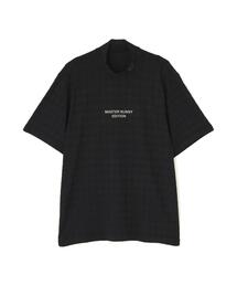 MASTER BUNNY EDITION（マスターバニーエディション）の「【MASTER BUNNY EDITION】千鳥凹凸ジャガード半袖ハイネックカットソー（Tシャツ/カットソー）」
