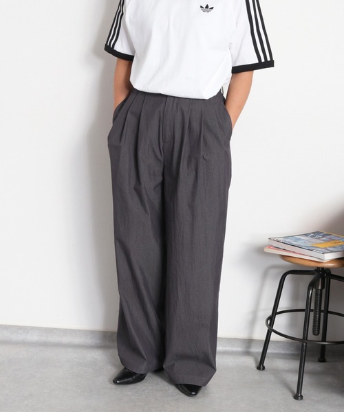 cepo(セポ)の「スリータックイージースラックス(その他パンツ・レディース・ブラウン/ブラック/チャコール/カーキ・L/M/S)」の2枚目の写真