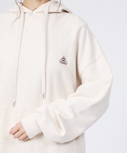 Pyrenex（ピレネックス）の「【PYRENEX / ピレネックス】JOURNEY / クラシックスウェットパーカー / 裏起毛 オーガニックコットン（パーカー・メンズ・アイボリー・S/M/L/XL）」の16枚目の写真