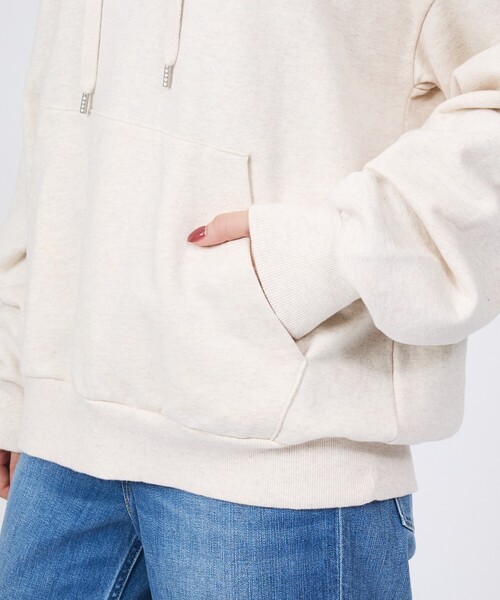 Pyrenex（ピレネックス）の「【PYRENEX / ピレネックス】JOURNEY / クラシックスウェットパーカー / 裏起毛 オーガニックコットン（パーカー・メンズ・アイボリー・S/M/L/XL）」の17枚目の写真
