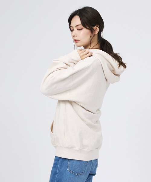 Pyrenex（ピレネックス）の「【PYRENEX / ピレネックス】JOURNEY / クラシックスウェットパーカー / 裏起毛 オーガニックコットン（パーカー・メンズ・アイボリー・S/M/L/XL）」の20枚目の写真