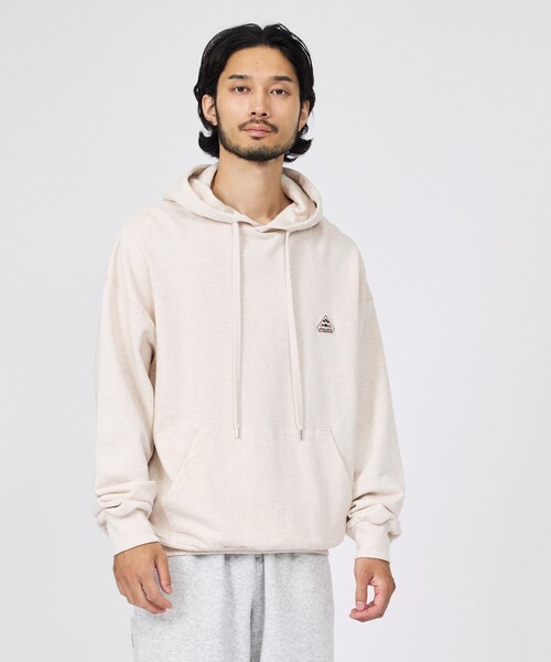 Pyrenex（ピレネックス）の「【PYRENEX / ピレネックス】JOURNEY / クラシックスウェットパーカー / 裏起毛 オーガニックコットン（パーカー・メンズ・アイボリー・S/M/L/XL）」の3枚目の写真