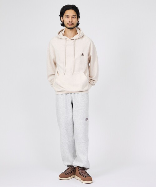 Pyrenex（ピレネックス）の「【PYRENEX / ピレネックス】JOURNEY / クラシックスウェットパーカー / 裏起毛 オーガニックコットン（パーカー・メンズ・アイボリー・S/M/L/XL）」の6枚目の写真