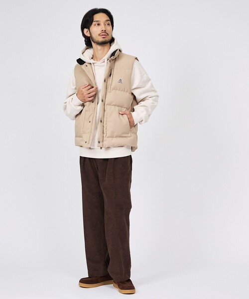 Pyrenex（ピレネックス）の「【PYRENEX / ピレネックス】JOURNEY / クラシックスウェットパーカー / 裏起毛 オーガニックコットン（パーカー・メンズ・アイボリー・S/M/L/XL）」の9枚目の写真