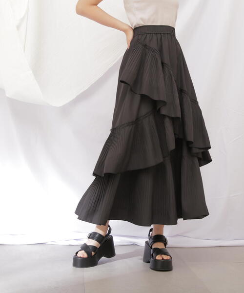 JILLSTUART キルステンフレアスカート セール/ブランド古着】フレアスカート（スカート）｜JILL by JILL