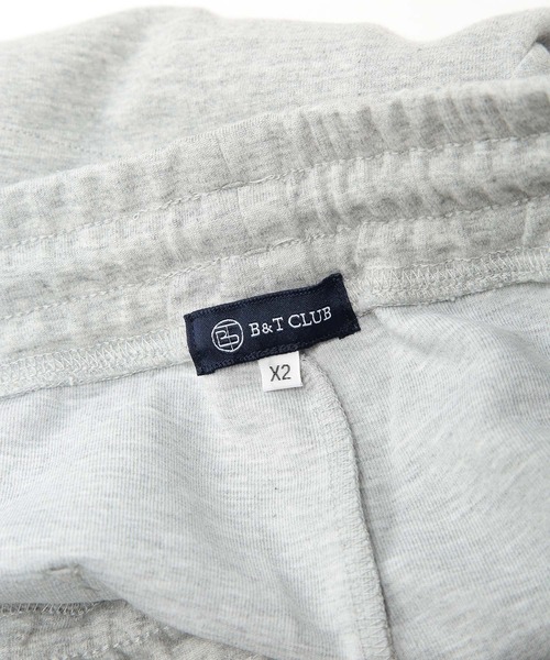 B&T CLUB(ビーティークラブ)の「スウェットパンツ メンズ 大きいサイズ ポンチスウェット バックポケット ワイドパンツ B&T CLUB (ビーアンドティークラブ)(スウェットパンツ・メンズ・グレー/カーキ・X3(6L~7L)/X1(3L~4L))」の11枚目の写真