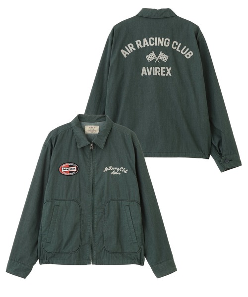 AVIREX（アヴィレックス）の「《A.A.R.C》FADED WORK JACKET / フェード ワークジャケット / AVIREX / アヴィレックス（ブルゾン・メンズ・ブラック/ブラウン/グリーン・XX-LARGE/LARGE/X-LARGE/MEDIUM）」の3枚目の写真