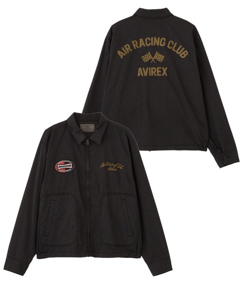 AVIREX（アヴィレックス）の「《A.A.R.C》FADED WORK JACKET / フェード ワークジャケット / AVIREX / アヴィレックス（ブルゾン・メンズ・ブラック/ブラウン/グリーン・XX-LARGE/LARGE/X-LARGE/MEDIUM）」の2枚目の写真