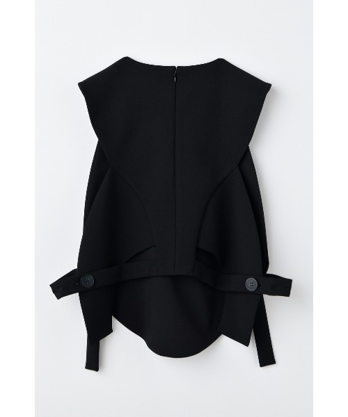ENFOLD(エンフォルド)の「CHAIR PARTS(Tシャツ/カットソー・レディース・チャコールグレー/ブラック・38)」の11枚目の写真