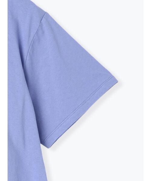 Samansa Mos2(サマンサ モスモス)の「【接触冷感】バックスカラップレースTシャツ(Tシャツ/カットソー・レディース・ブラック/オフホワイト/ブルー/イエロー・F)」の8枚目の写真