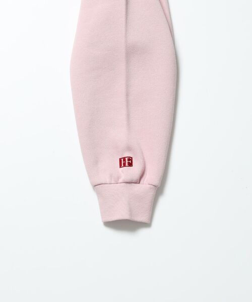 FFEIN(フェイン)の「【FFEIN(フェイン)】ヘビーウエイトクラシックロゴ刺繍ドローコードスウェット / クルーネック スウェット ドローコード ロゴ刺繍 ユニセックス(スウェット・メンズ・ブラック/ライトピンク/ダークブラウン/アッシュグレー/ダークネイビー/バーガンディー・SMALL/MEDIUM/LARGE)」の8枚目の写真