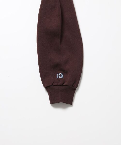 FFEIN(フェイン)の「【FFEIN(フェイン)】ヘビーウエイトクラシックロゴ刺繍ドローコードスウェット / クルーネック スウェット ドローコード ロゴ刺繍 ユニセックス(スウェット・メンズ・ブラック/ライトピンク/ダークブラウン/アッシュグレー/ダークネイビー/バーガンディー・SMALL/MEDIUM/LARGE)」の13枚目の写真