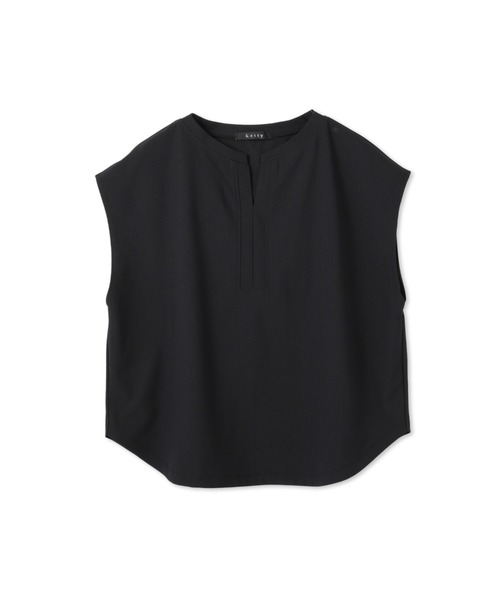 ketty(ケティ)の「【超快適機能】スキッパーブラウス(Tシャツ/カットソー・レディース・ライトグレー/オフホワイト・M)」の10枚目の写真