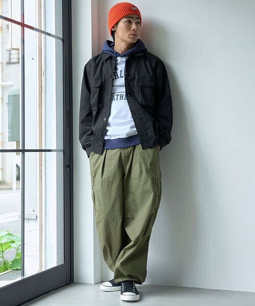 coen（コーエン）の「【撥水】CPOシャツジャケット（その他アウター・メンズ・ブラック/ダークグレー・XL/L/M/S）」の3枚目の写真