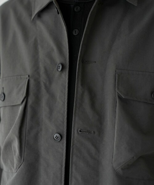 coen（コーエン）の「【撥水】CPOシャツジャケット（その他アウター・メンズ・ブラック/ダークグレー・XL/L/M/S）」の15枚目の写真