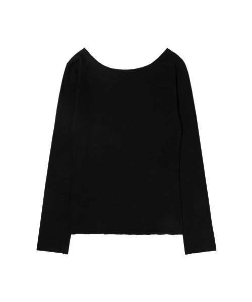 FANCY CLUB(ファンシークラブ)の「LOST シグナル ロングスリーブ (ブラック) F26ZB528(Tシャツ/カットソー・レディース・その他・FREE)」の6枚目の写真