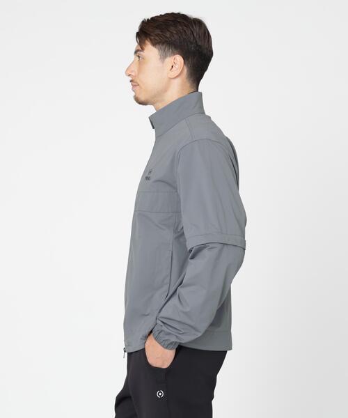 PING（ピン）の「【PING APPAREL】ストレッチハイゲージ天竺2WAYスタンドフルジップブルゾン (MENS)（ブルゾン・メンズ・ネイビー/グレー/ホワイト・L/S/LL1/LL/M）」の5枚目の写真