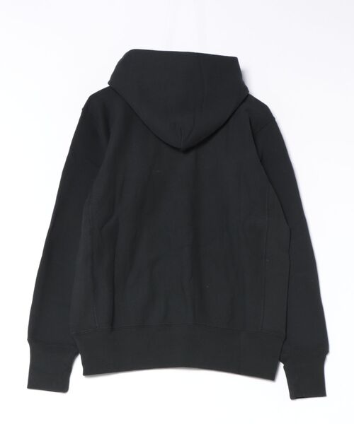 Champion(チャンピオン)の「【CHAMPION/チャンピオン】【コットン素材はアメリカ綿100%】REVERSE WEAVE リバースウィーブ 裏起毛フーデッドスウェットシャツ プルオーバーパーカー フーディ C3-Y132 サステナブルコットン エクスパンションガゼット タフ ネームタグ ユニセックス(パーカー・メンズ・ブラック/ダークネイビー/オフホワイト/グレー・XX-LARGE/LARGE/X-LARGE/MEDIUM)」の5枚目の写真