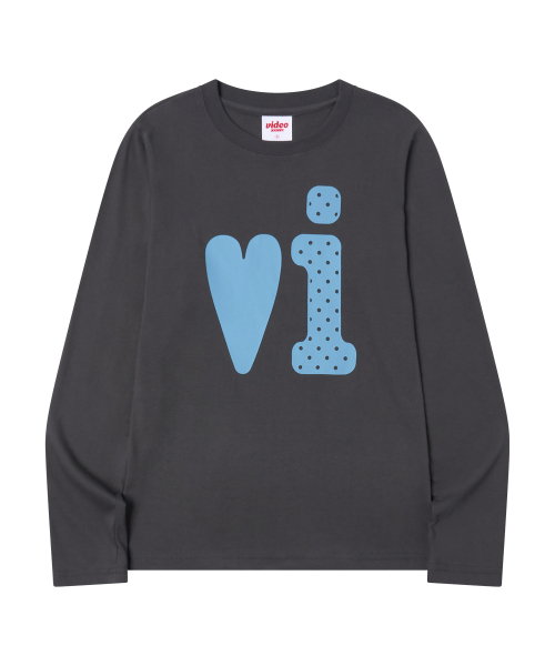 Video Jockey（ビデオジョッキー）の「ビビ LS Tシャツ [チャコール]（Tシャツ/カットソー・レディース・チャコール・MEDIUM/SMALL）」の6枚目の写真