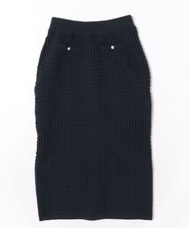 鹿の子編みスカート