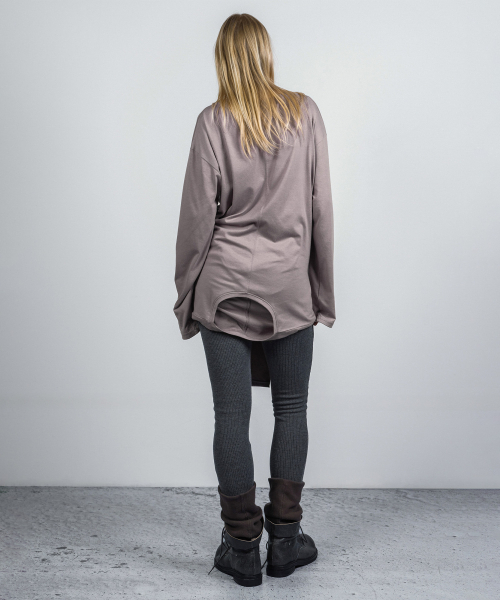 NACHE(ナチェ)の「KNIT SOCK PANTS MELANGE CHARCOAL(その他パンツ・レディース・その他・FREE)」の3枚目の写真