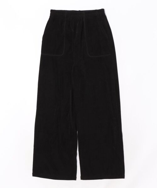 CLANE（クラネ）の「CLANE/クラネ/BRIGHT JERSEY PANTS（その他パンツ・レディース・ベージュ/ブラック/ピンク/アイボリー・1）」の3枚目の写真