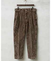 WAIPER.inc（ワイパーインク）の「WAIPER.inc フランス軍 1950～60年代 M-52 ツータック コーデュロイ トラウザー テーパードシルエット ケミカルウォッシュ【WP128VW】（スラックス）」