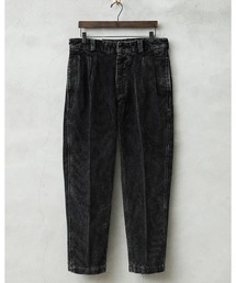 WAIPER.inc（ワイパーインク）の「WAIPER.inc フランス軍 1950～60年代 M-52 ツータック コーデュロイ トラウザー テーパードシルエット ケミカルウォッシュ【WP128VW】（スラックス）」