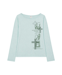 TT Snap ボートネック ロングスリーブ