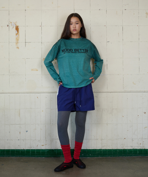 MOODBETTER(ムード ベター)の「VINTAGE LETTERING LONG SLEEVE GREEN(Tシャツ/カットソー・レディース・その他・FREE)」の3枚目の写真