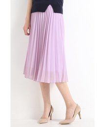 シフォン プリーツスカート◆