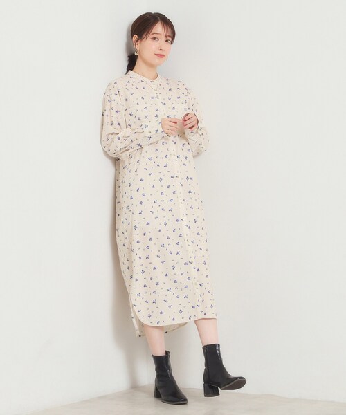 ITS'DEMO(イッツデモ)の「コーデュロイワンピース(ワンピース・レディース・ブラウン系その他/アイボリー系/ネイビー系・00)」の9枚目の写真