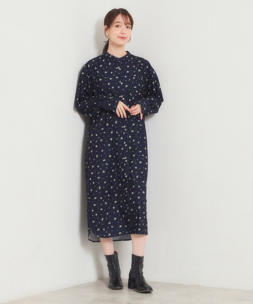 ITS'DEMO(イッツデモ)の「コーデュロイワンピース(ワンピース・レディース・ブラウン系その他/アイボリー系/ネイビー系・00)」の14枚目の写真