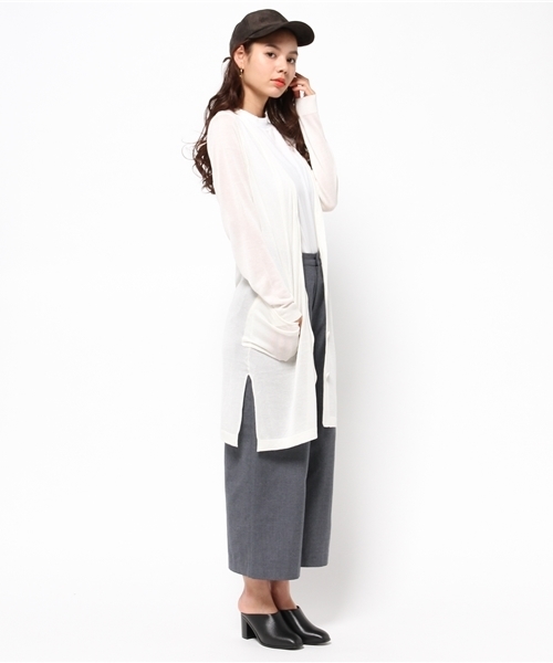 MOUSSY(マウジー)の「BAMBOO CDK(カーディガン/ボレロ・レディース・ライトグレー/カーキ/ピンク系その他/オフホワイト/ブラック・FREE)」の15枚目の写真