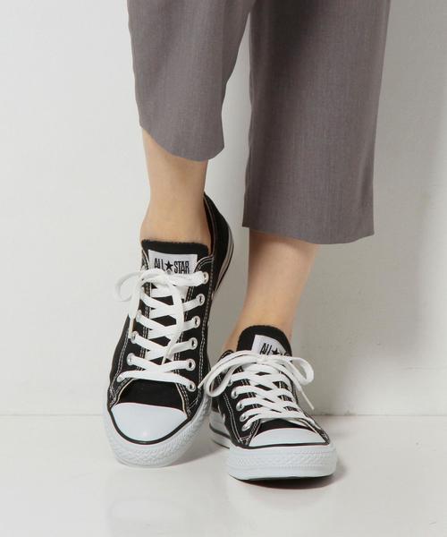 CONVERSE（コンバース）の「CONVERSE ｷｬﾝﾊﾞｽｵｰﾙｽﾀｰ OX（スニーカー・レディース・オフホワイト/ブラック・23.5cm/24.5cm/24cm/23cm）」の9枚目の写真