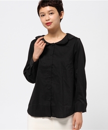 MERLOT | フラワー襟ブラウス2419(シャツ/ブラウス)