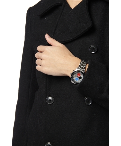 BEAUTY&YOUTH UNITED ARROWS(ビューティーアンドユースユナイテッドアローズ)の「BY ⊿スポーツクロノ ◆(アナログ腕時計・メンズ・コバルトブルー/シルバー/ブラック/その他1/その他2/その他3・フリー)」の1枚目の写真