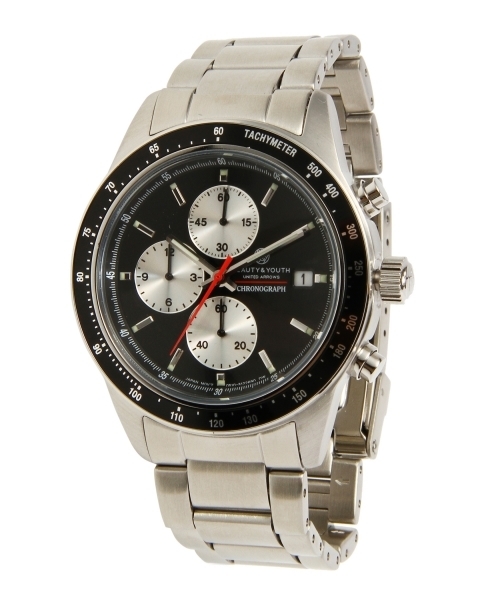 BEAUTY&YOUTH UNITED ARROWS(ビューティーアンドユースユナイテッドアローズ)の「BY ⊿スポーツクロノ ◆(アナログ腕時計・メンズ・コバルトブルー/シルバー/ブラック/その他1/その他2/その他3・フリー)」の2枚目の写真