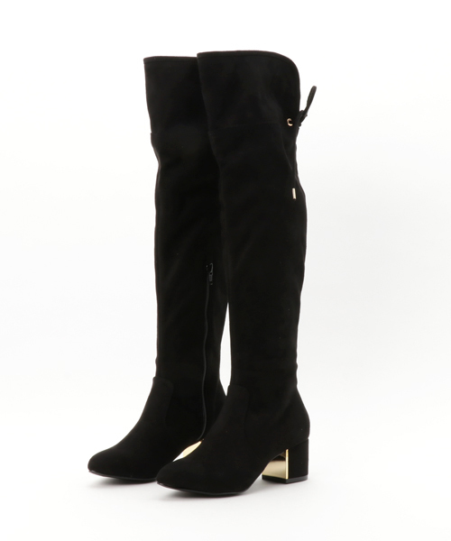 Rezoy リゾイ の Rezoy バックリボンニーハイブーツ ブーツ Wear