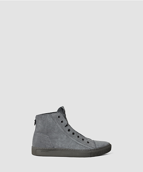 ALLSAINTS(オールセインツ)の「SCRAMBLE HI-TOP(スニーカー・メンズ・グレー/ブラック・10/8/9/7)」の2枚目の写真