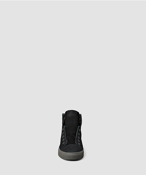 ALLSAINTS(オールセインツ)の「SCRAMBLE HI-TOP(スニーカー・メンズ・グレー/ブラック・10/8/9/7)」の4枚目の写真