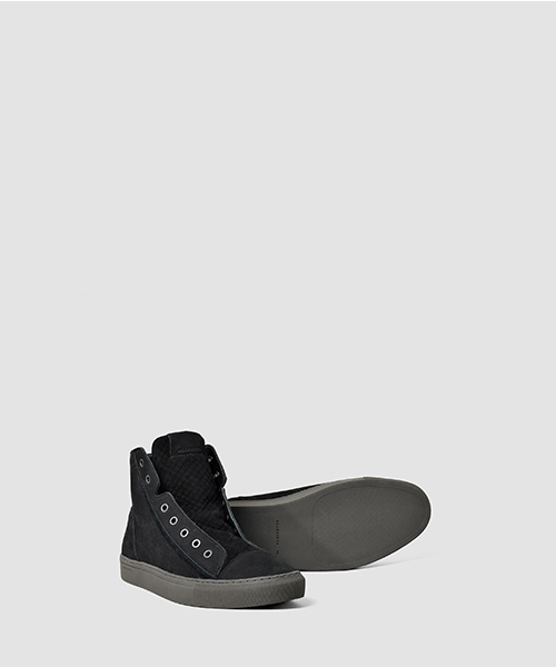 ALLSAINTS(オールセインツ)の「SCRAMBLE HI-TOP(スニーカー・メンズ・グレー/ブラック・10/8/9/7)」の5枚目の写真