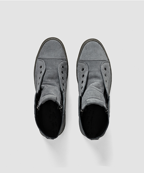 ALLSAINTS(オールセインツ)の「SCRAMBLE HI-TOP(スニーカー・メンズ・グレー/ブラック・10/8/9/7)」の13枚目の写真