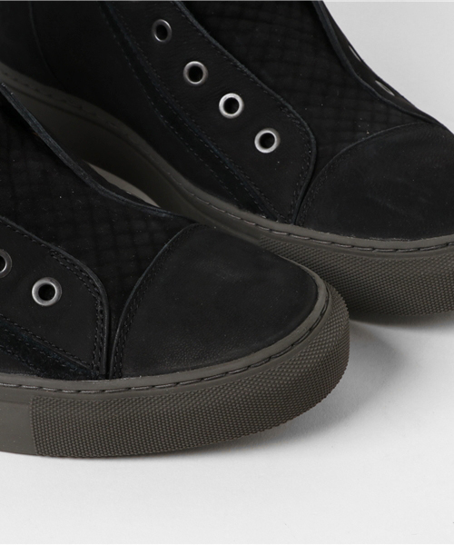 ALLSAINTS(オールセインツ)の「SCRAMBLE HI-TOP(スニーカー・メンズ・グレー/ブラック・10/8/9/7)」の16枚目の写真